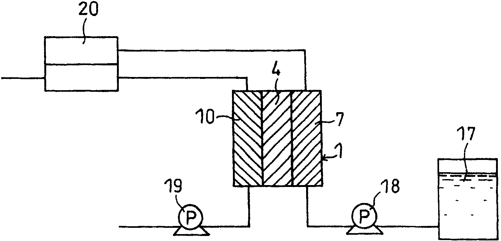 Direct-type fuel cell and direct-type fuel cell system