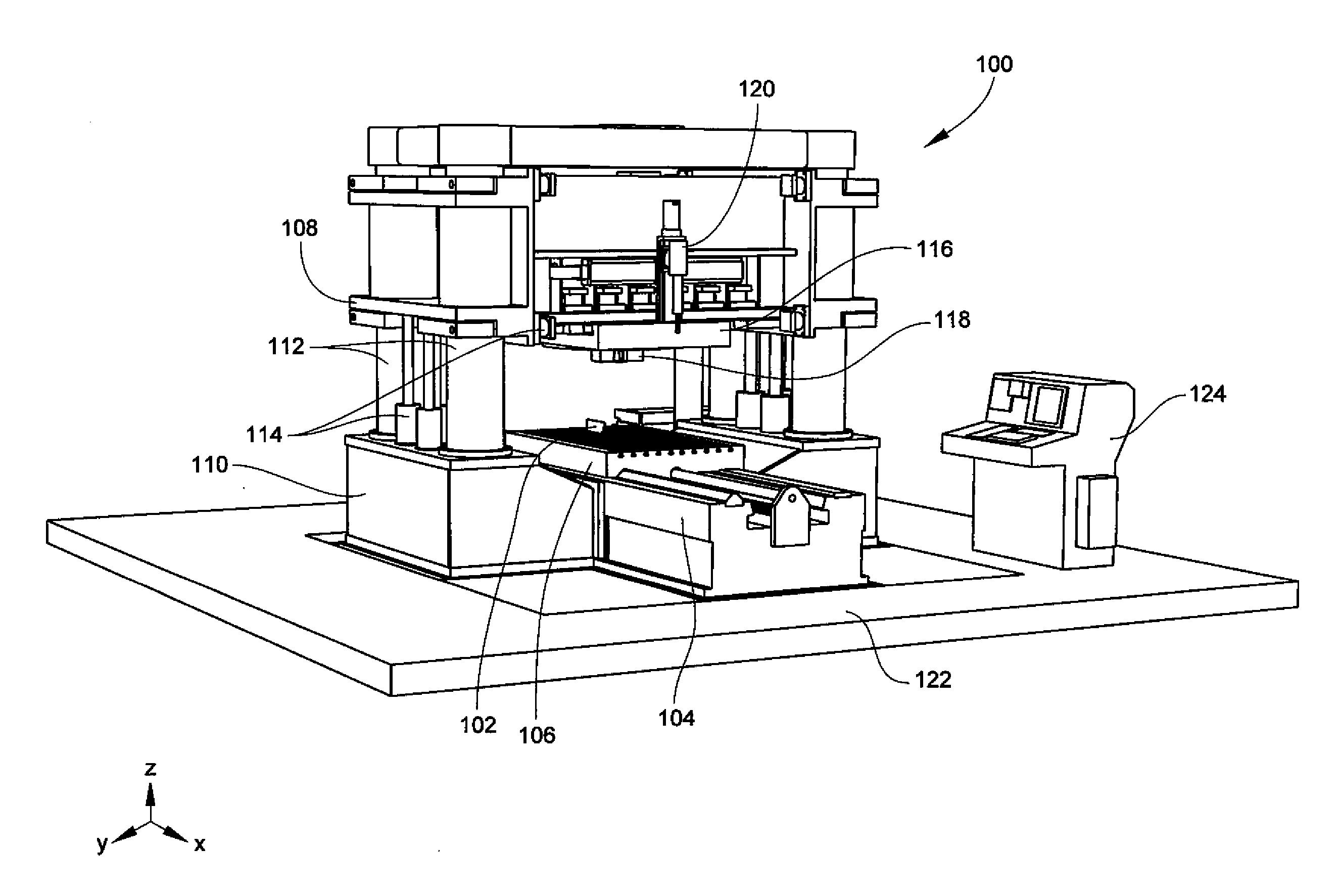 Linear friction welding apparatus and method