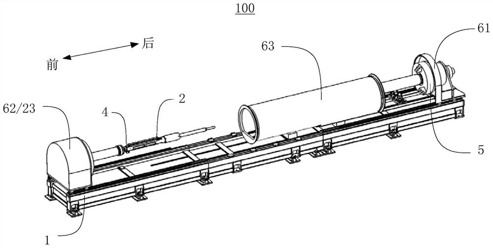 Cylinder inner wall sheet pasting mechanism