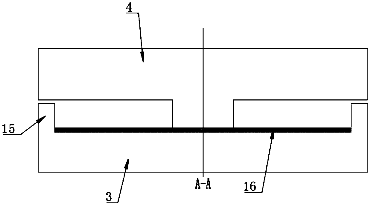 Novel super-large transverse displacement modular multi-directional displacement expansion joint