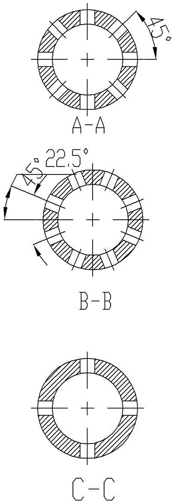 Air distribution structure of circulating fluidized bed boiler