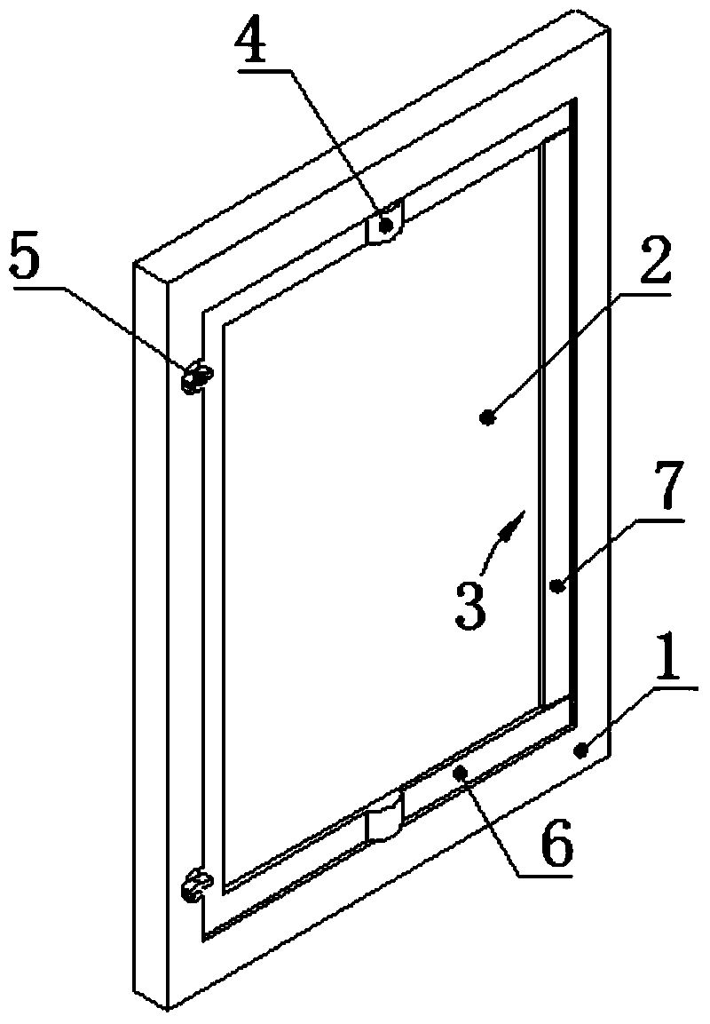 Glass window with window sash capable of being rotated freely