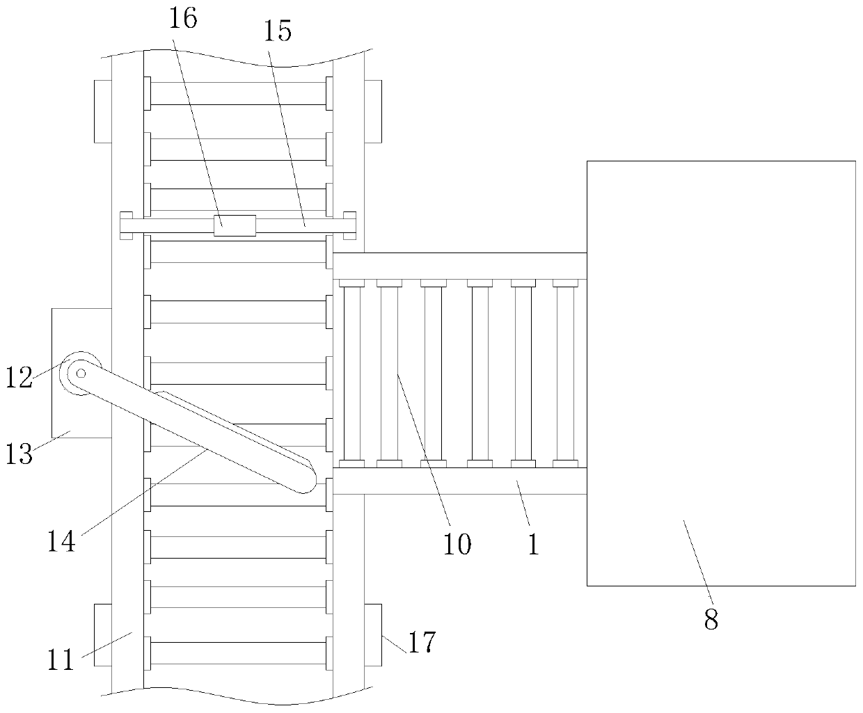 Large-scale automatic three-dimensional material warehouse