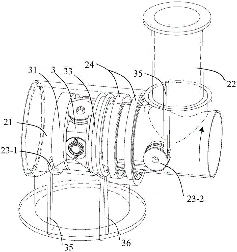 Reconfigurable rope-driven tandem decoupling mechanical arm joint and working method thereof