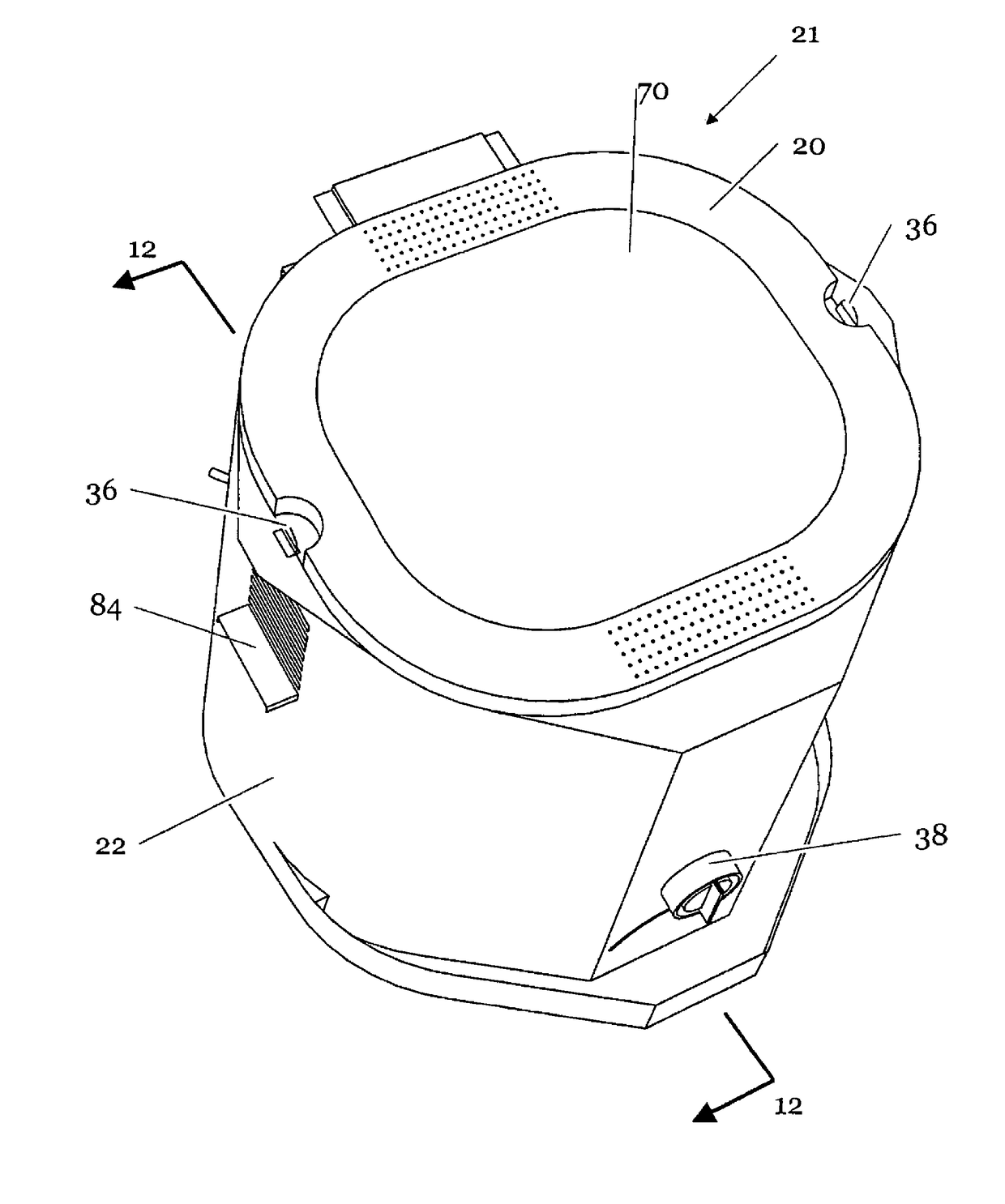 Device to efficiently cook foods using liquids and hot vapors