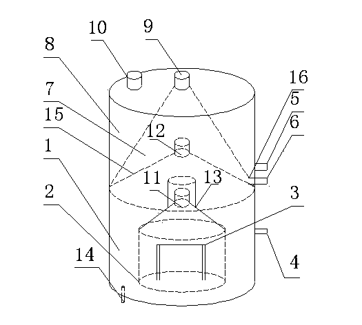 Sea water desalting device