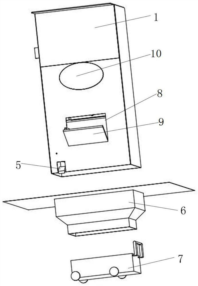 Household garbage datamation classification recycling system and classification method