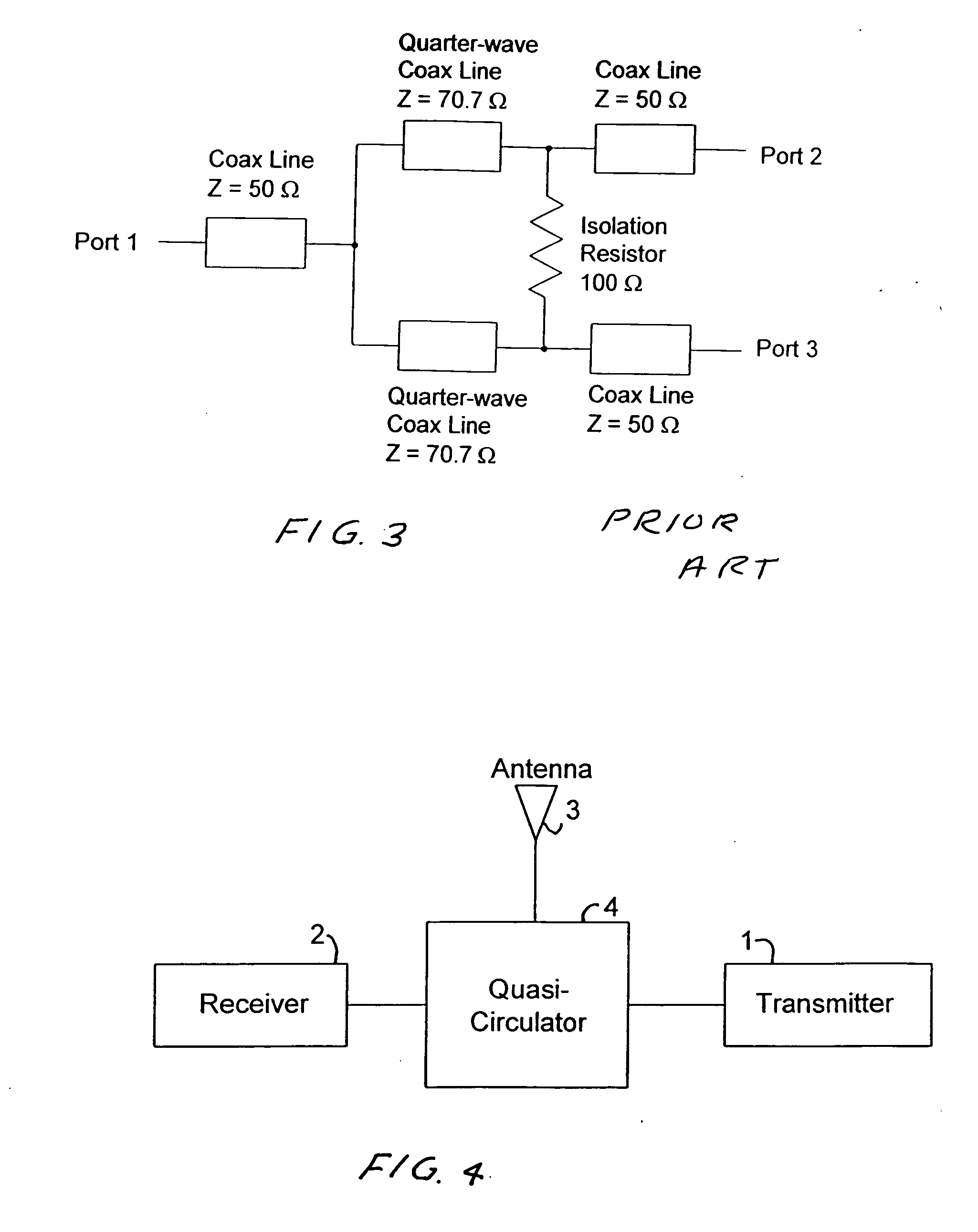 Quasi-circulator for antenna multi-coupler system