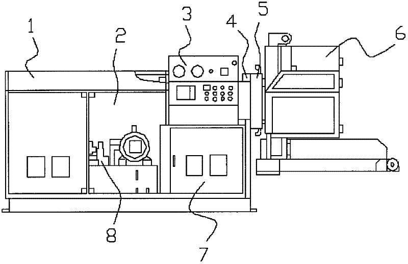 Rubber model preforming machine