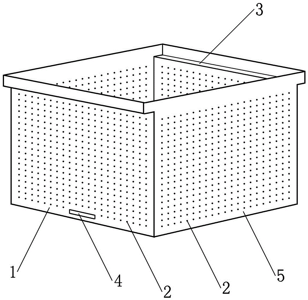 Anti-fly away bee box in box