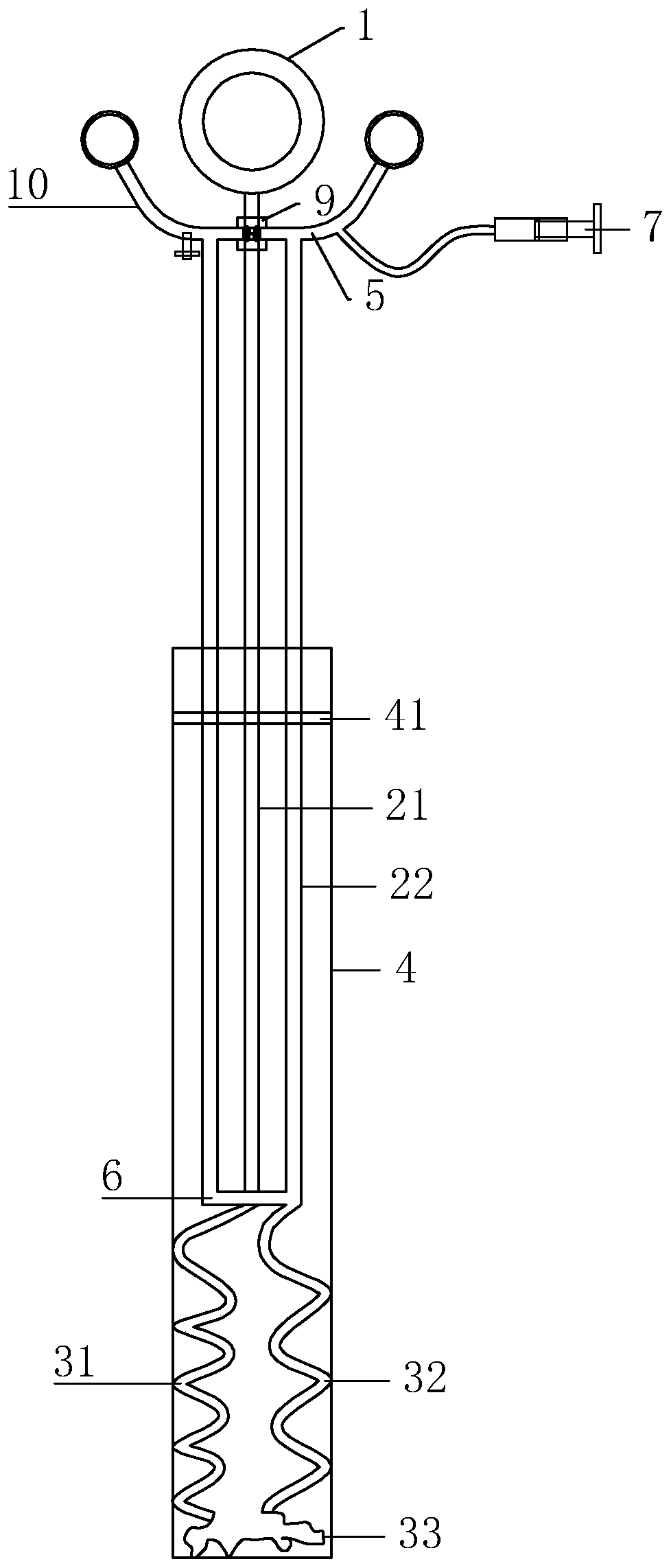 Releasable choledochoscopy stone extraction basket