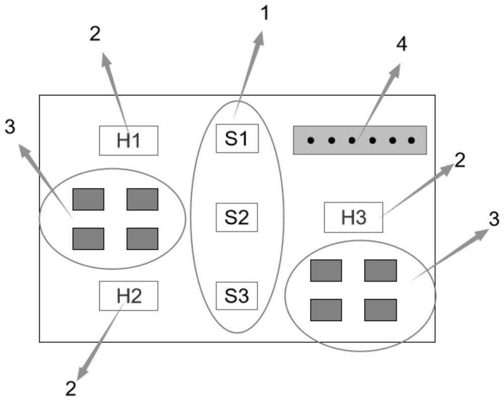 Single-side current detection device and method based on magnetoresistive effect sensor array