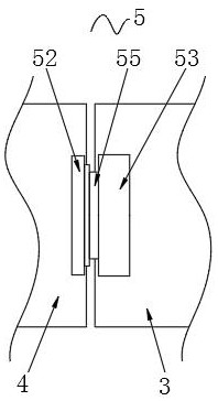 Overvoltage monitoring protection device for automatic electromechanical device