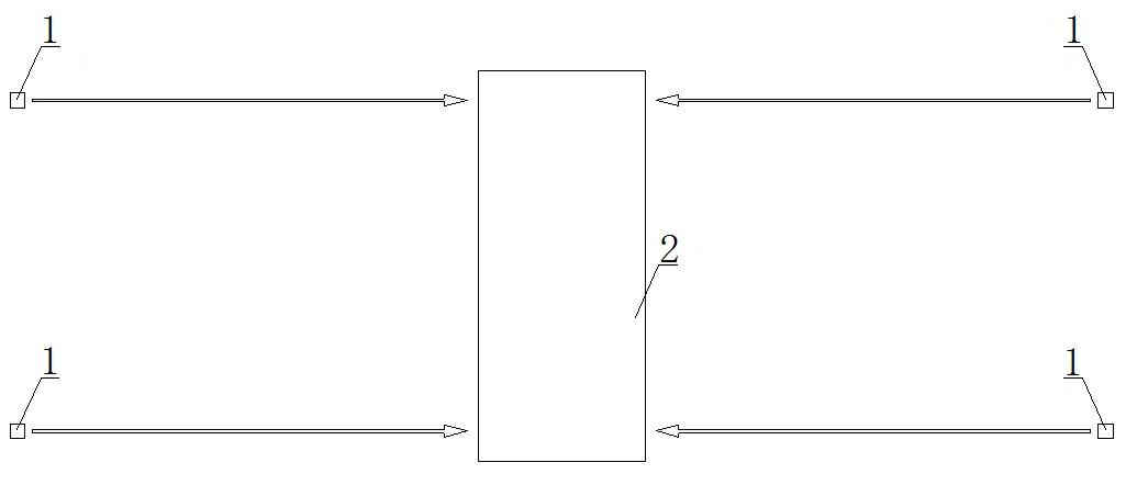 Detection system for automatically detecting gradient of car carrying boards of mechanical parking equipment