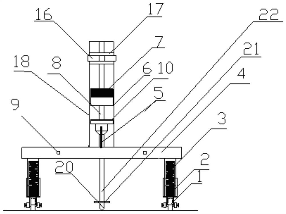 A self-adjusting visual and precise dynamic penetrating device