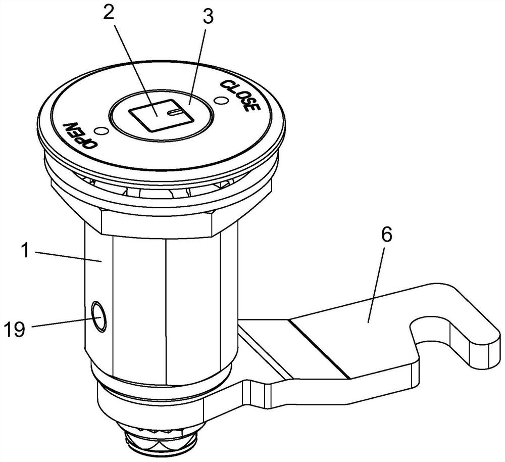 Tensioning lock with safety function