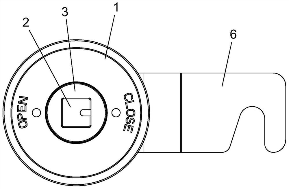 Tensioning lock with safety function