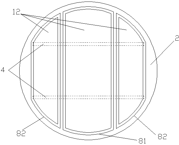 Heating tank cover capable of being opened and closed conveniently