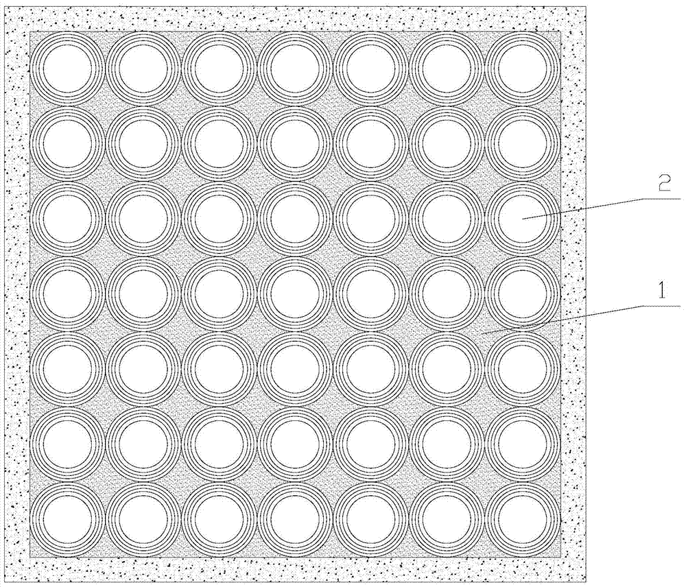 Recessed Well Repository for Disposal of Polyethylene High Integral Containers