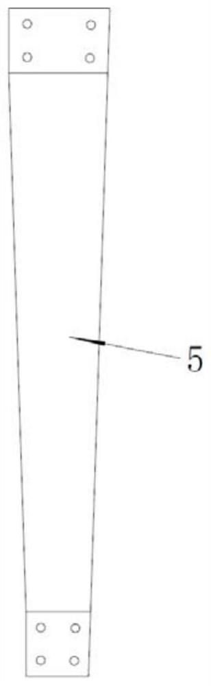 Horizontally tuned cantilever type eddy current damper