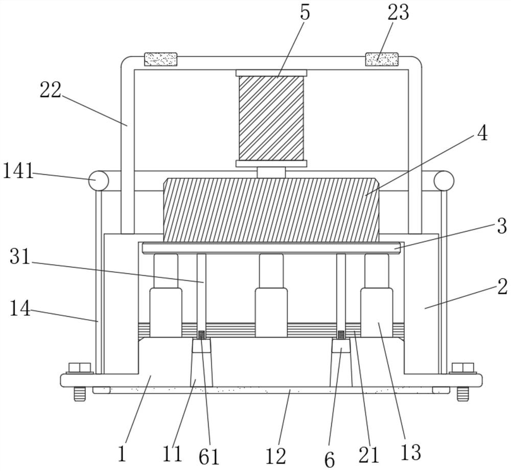 Stepless air volume adjusting device of reciprocating compressor