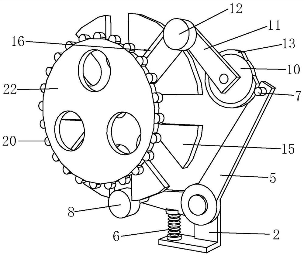 Fixed-length cutting machine and cutting method of HDPE double-wall corrugated pipe