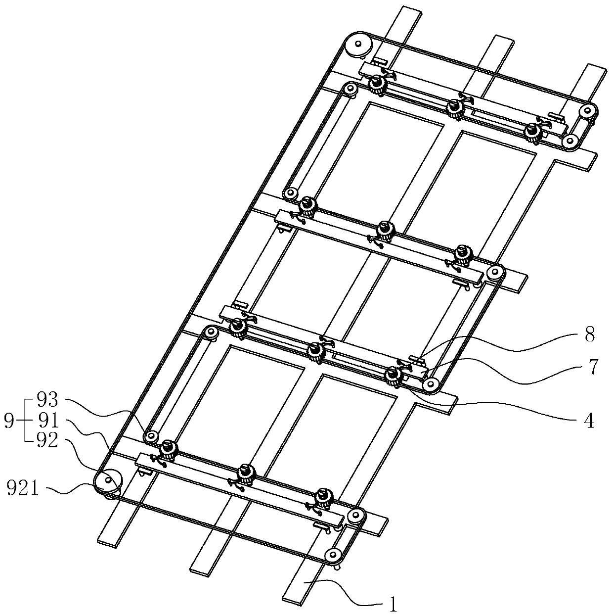 Production process of guide board