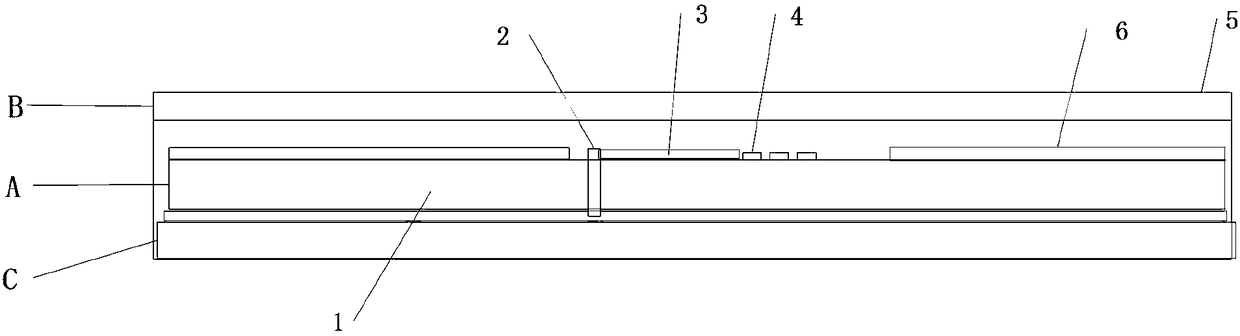 Integrated device for amplitude modulation, phase modulation and radio frequency offset