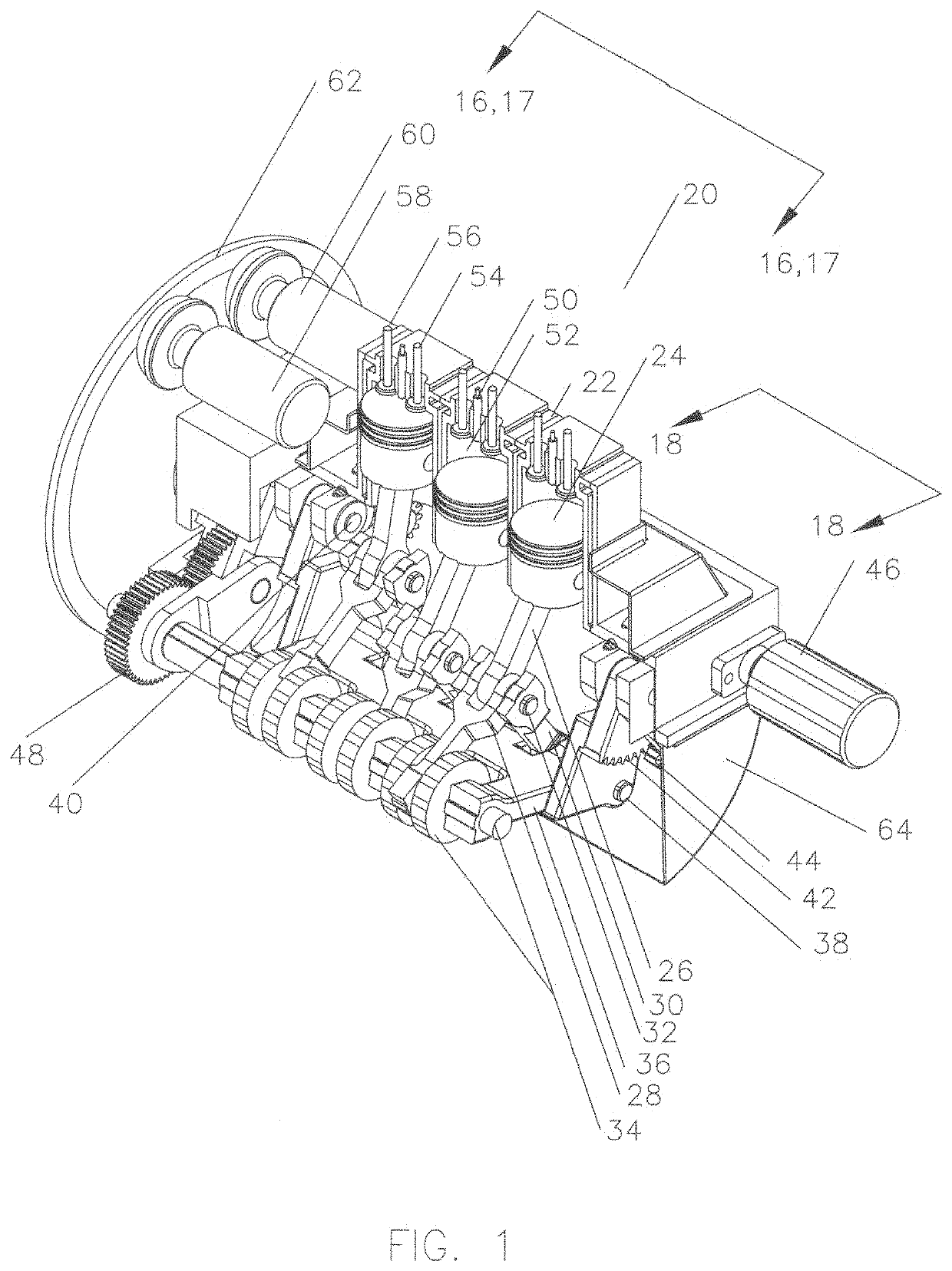 Method for variable displacement engine