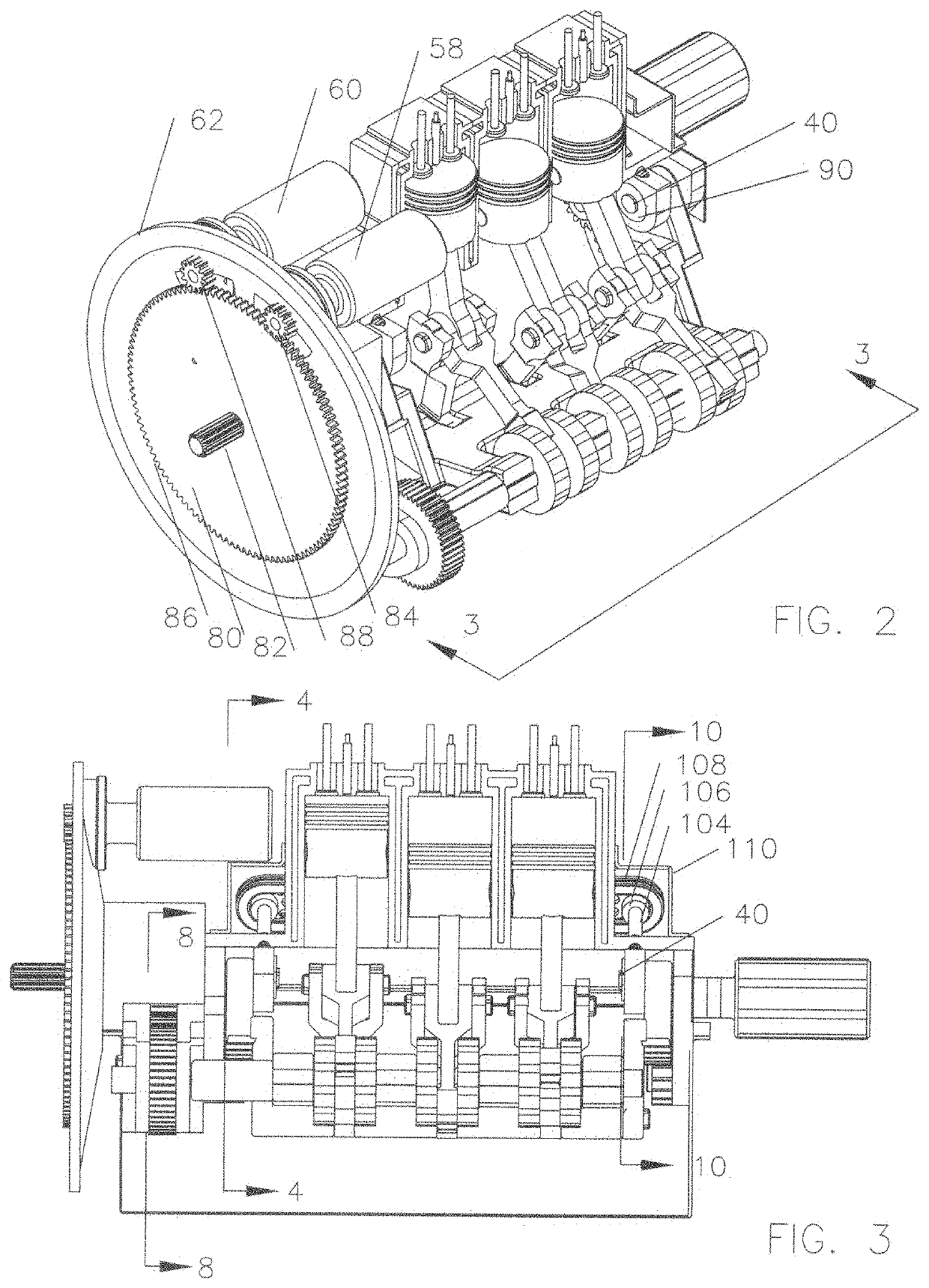 Method for variable displacement engine