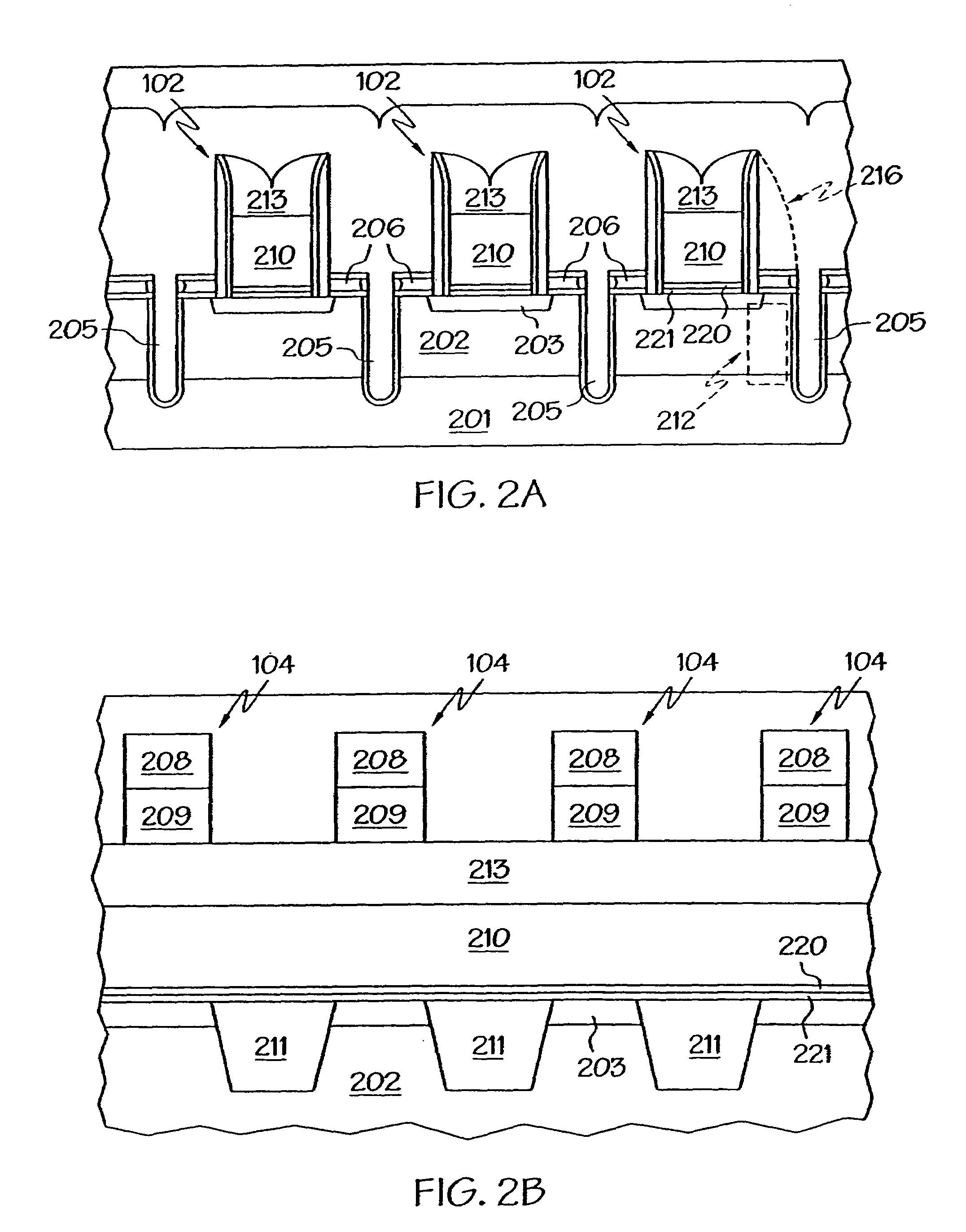 Fabricating a 2F<sup>2 </sup> memory device with a horizontal floating gate