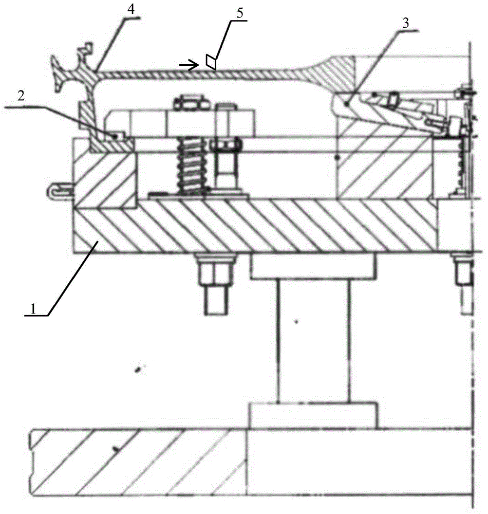 Turning technique for long spoke portion of integral impeller