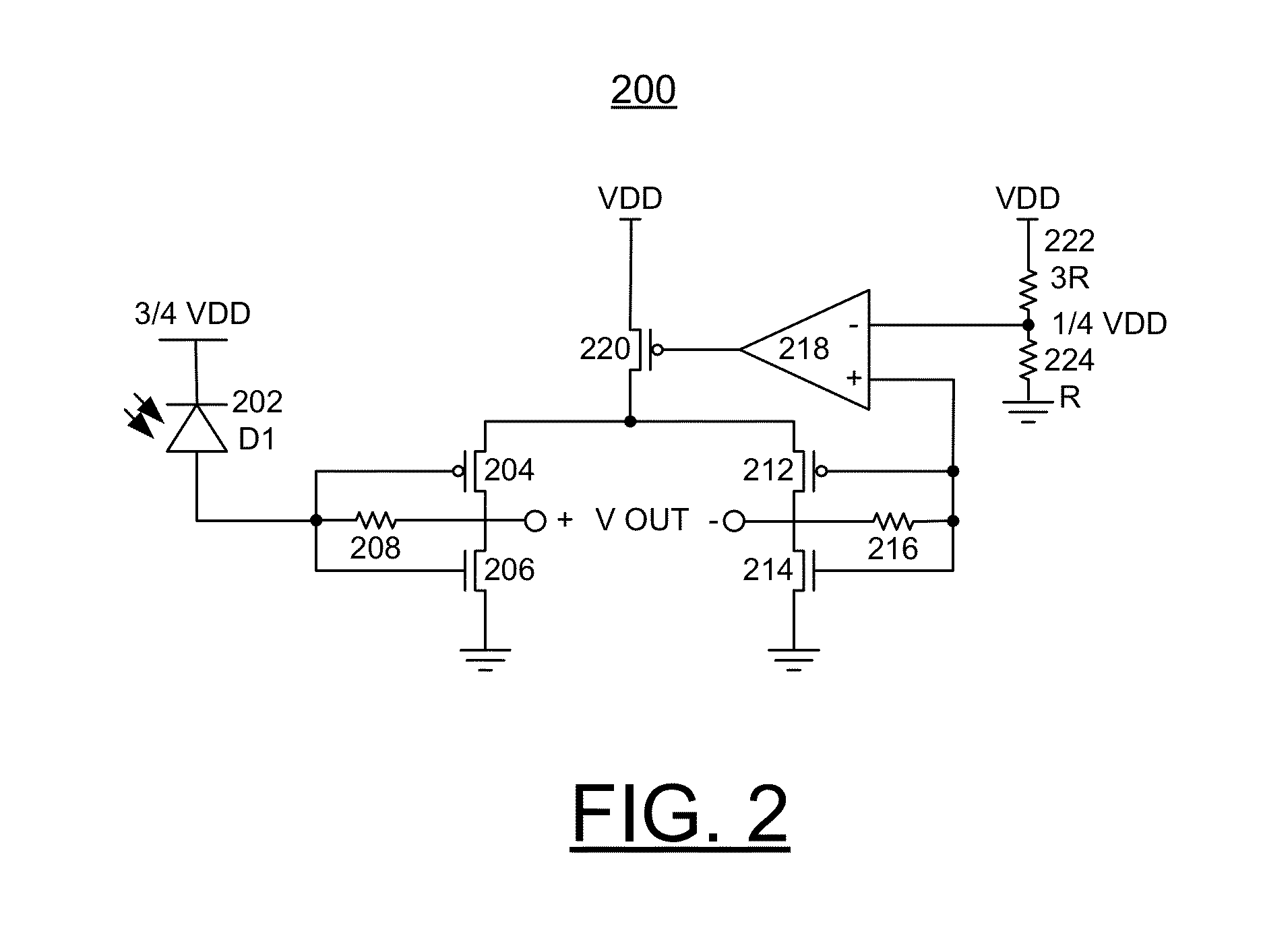 Implementing enhanced bias configuration for CMOS inverter based optical transimpedence amplifier