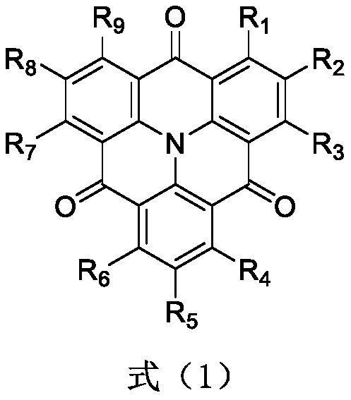 Aggregation-state luminescent material with high efficiency and narrow half-peak width