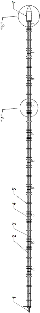 Methanol converter synthetic multipoint thermocouple