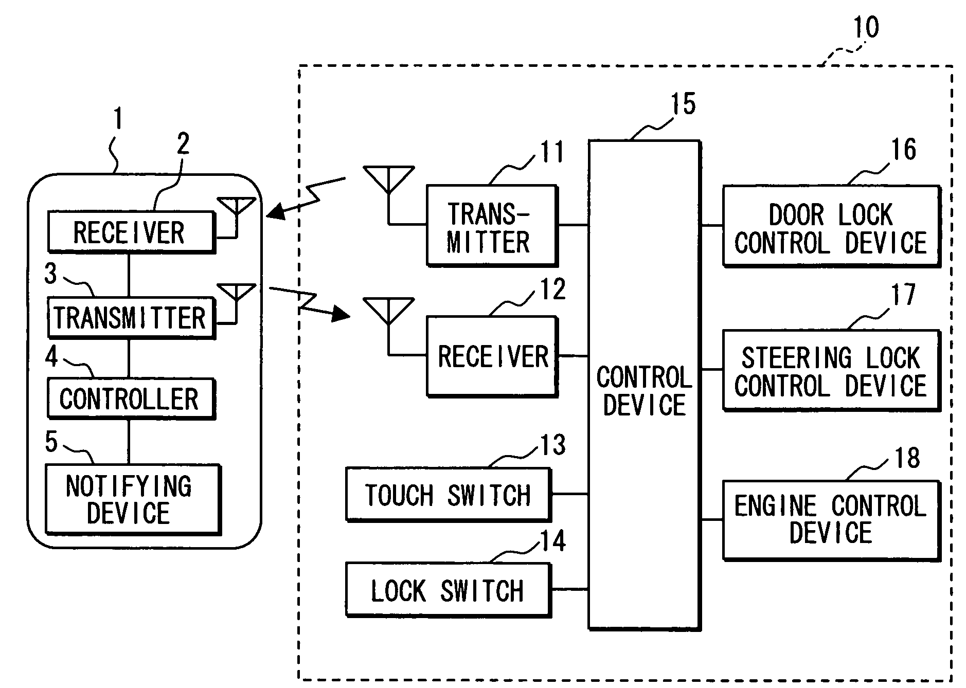 Vehicle location information notifying system