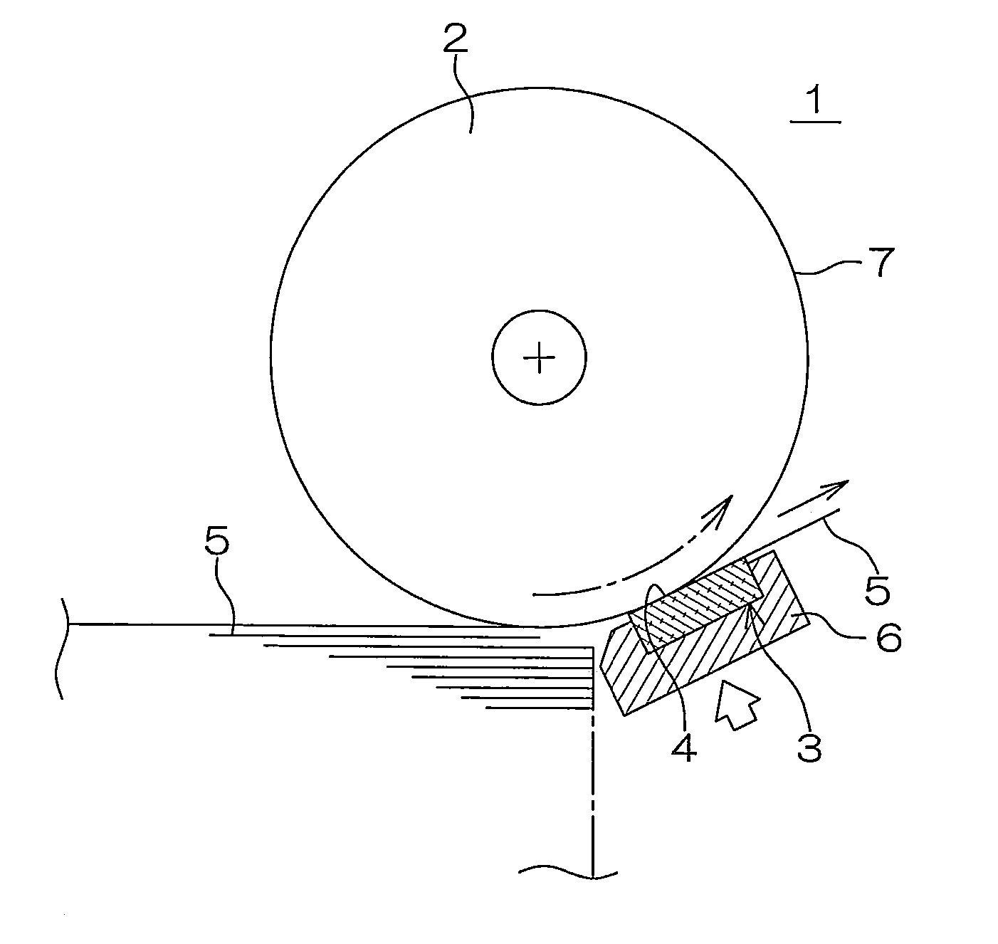 Paper sheet multi-feed preventing member