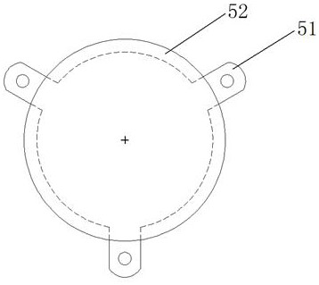 Sheet arranging tool and process for improving concentricity of circulator/isolator ferrite substrate and central conductor