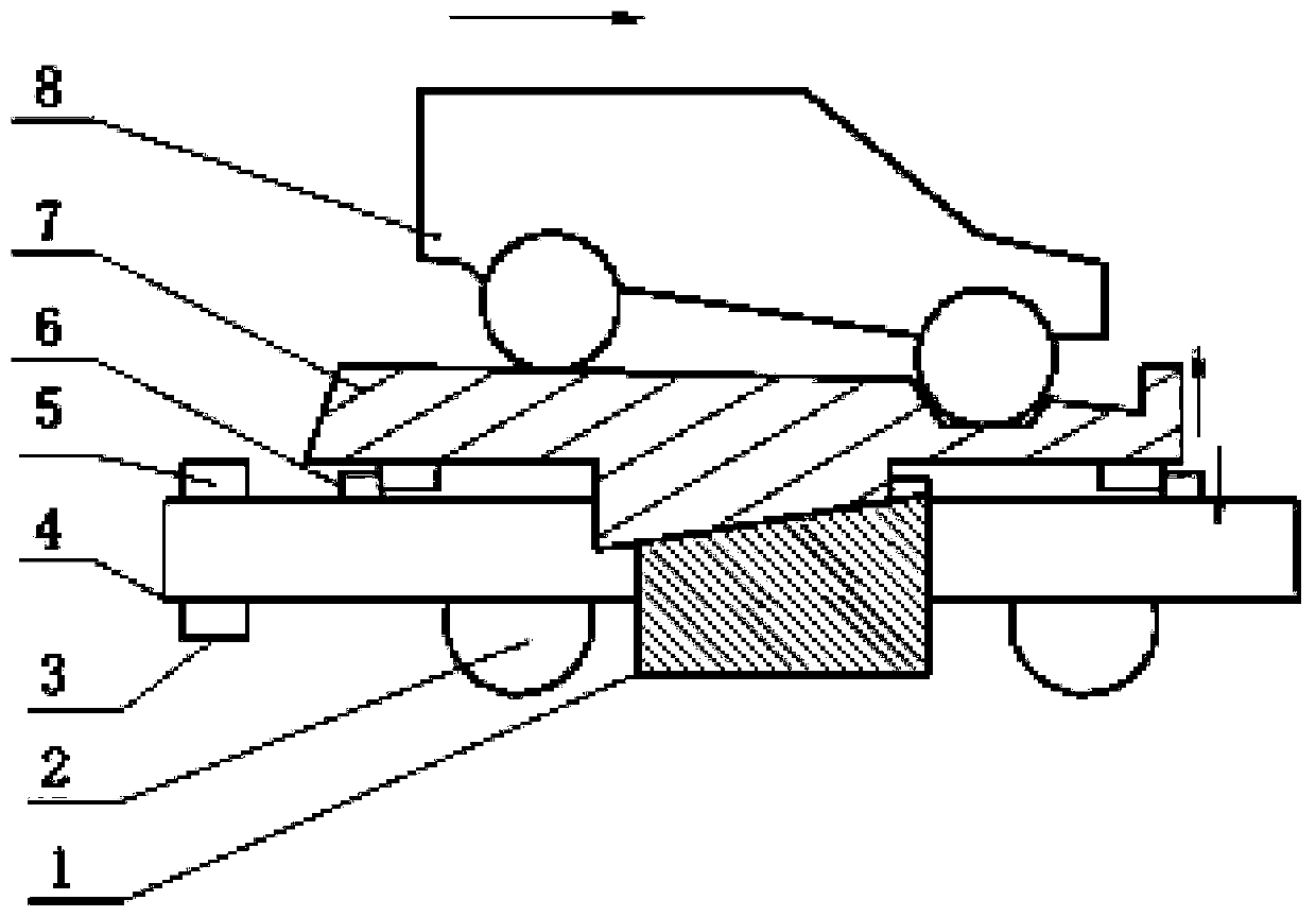 AGV carrying device and method