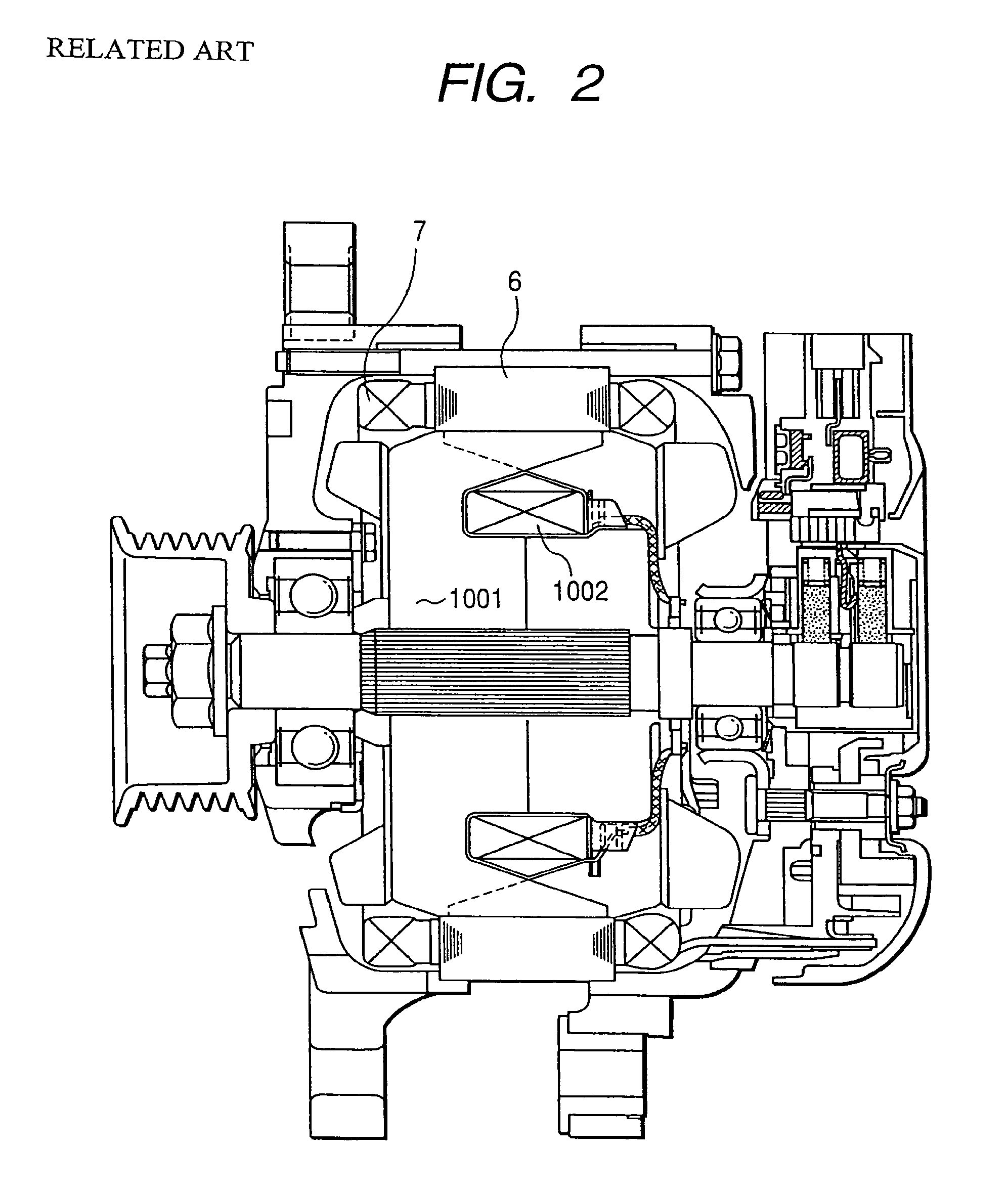 Vehicle-use generator