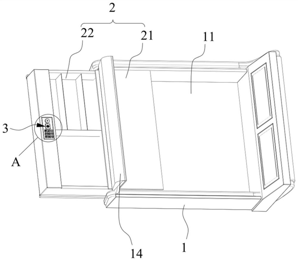 Bed with safety box function and safety box using method thereof