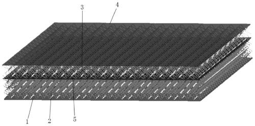 Sealed cabin wall structure of manned spacecraft