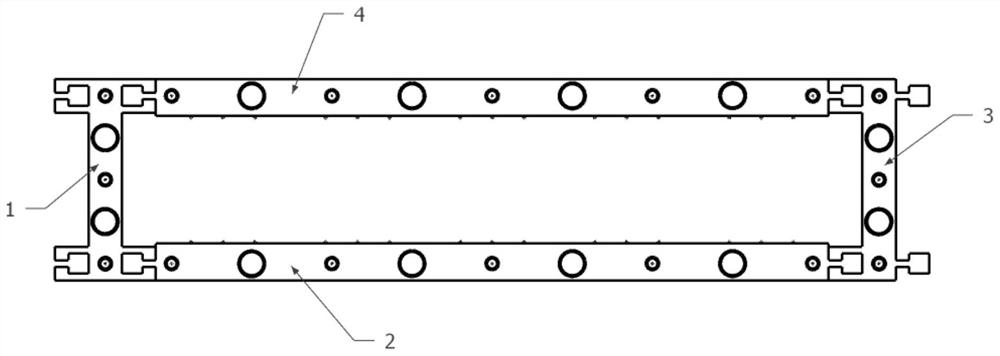 Automatic high-pressure water jet device and construction method suitable for excavation of underground diaphragm wall