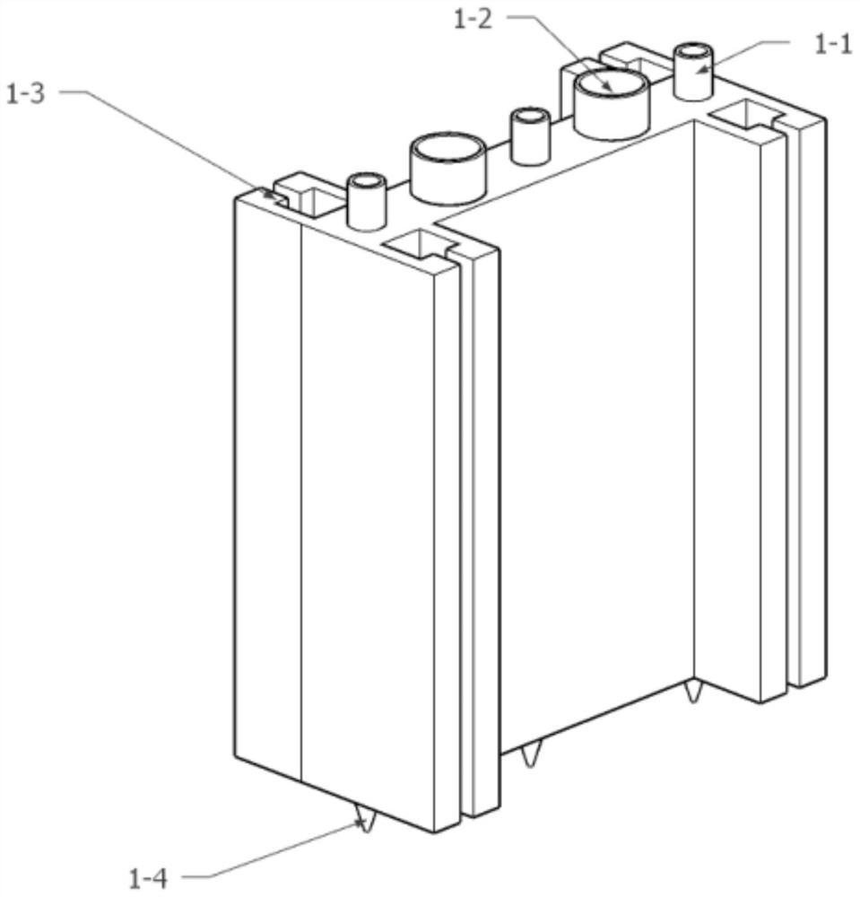 Automatic high-pressure water jet device and construction method suitable for excavation of underground diaphragm wall