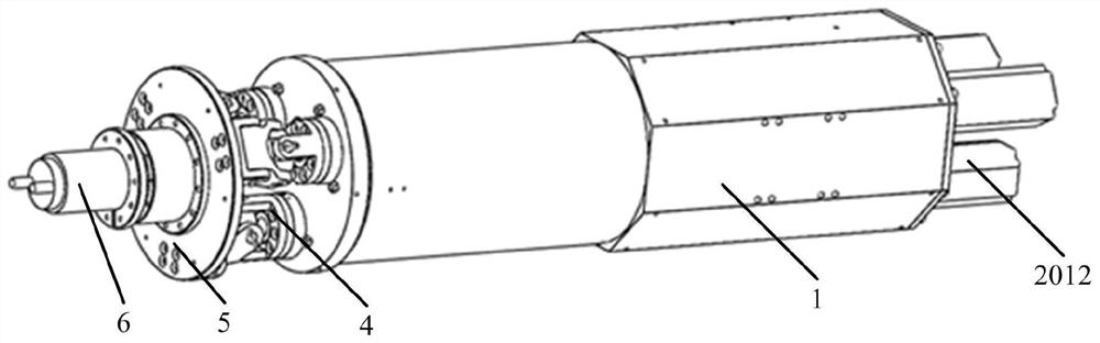 Compact machining and assembling device