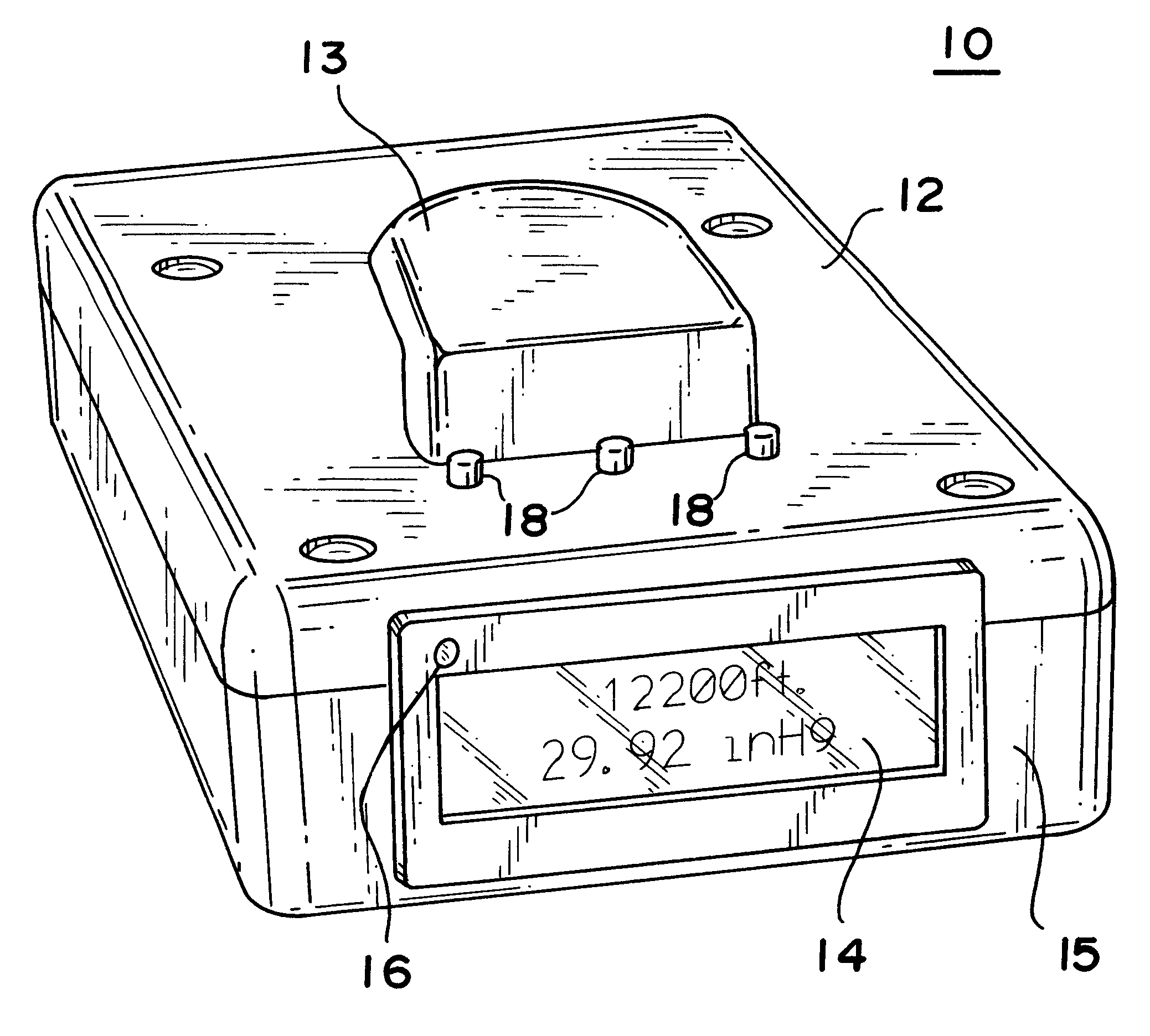 Personal cabin pressure monitor and warning system