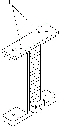 High-precision displacement servo thin part assembly guide groove