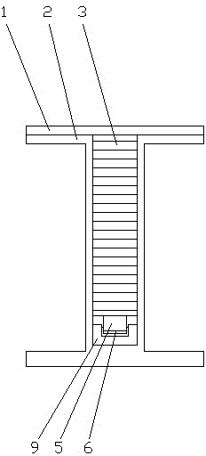 High-precision displacement servo thin part assembly guide groove