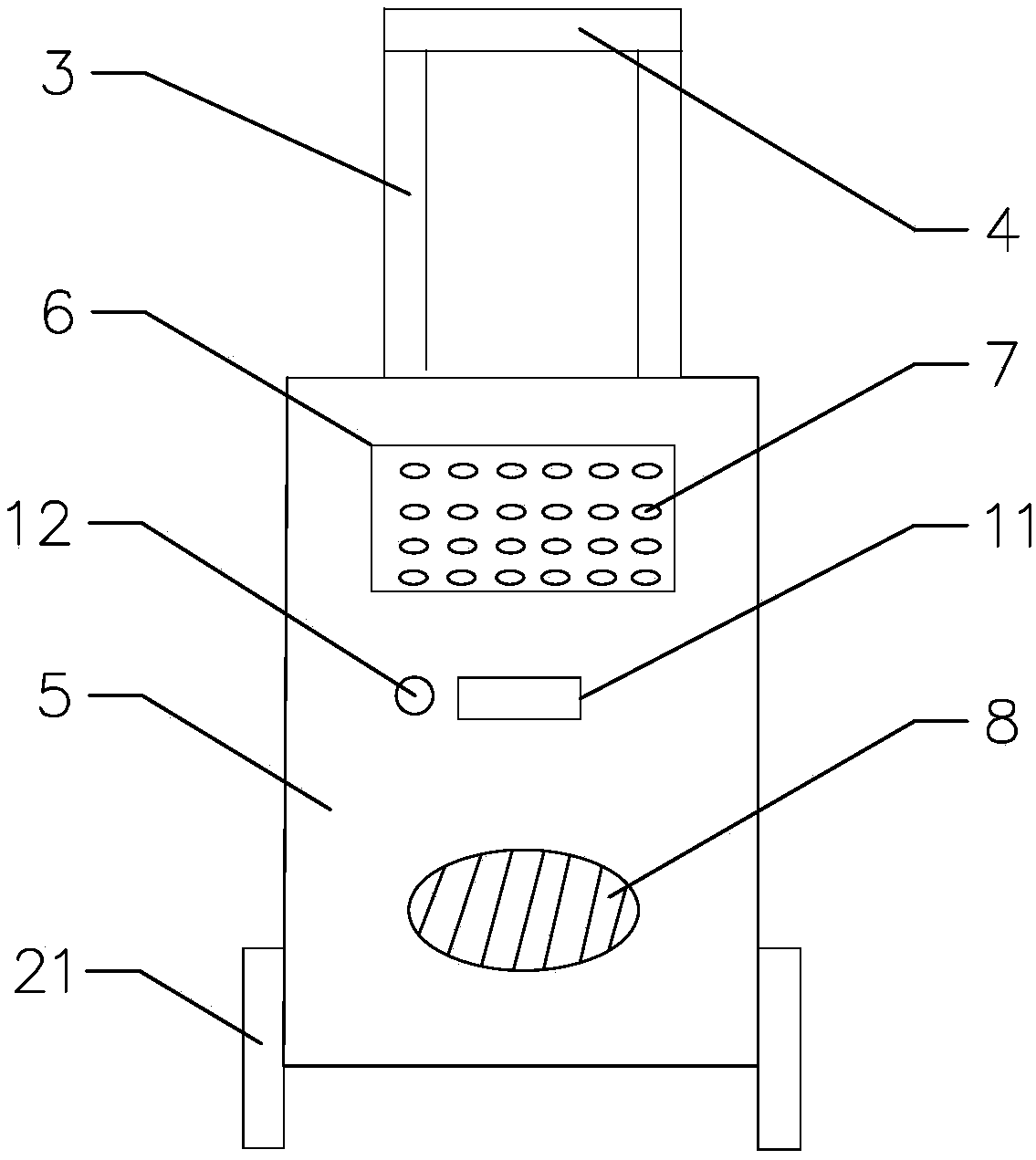 Multifunctional automatic following suitcase