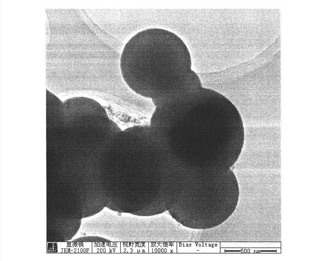 RAFT (Reversible addition-fragmentation chain transfer) polymerization preparation method of magnetic mesoporous molecular imprinted hybrid silicon spheres